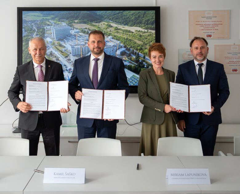 MZ SR podpísalo memorandum s mestom Banská Bystrica a FNsP F. D. Roosevelta