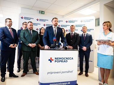 Popradská nemocnica otvorila zrekonštruovaný geriatrický pavilón